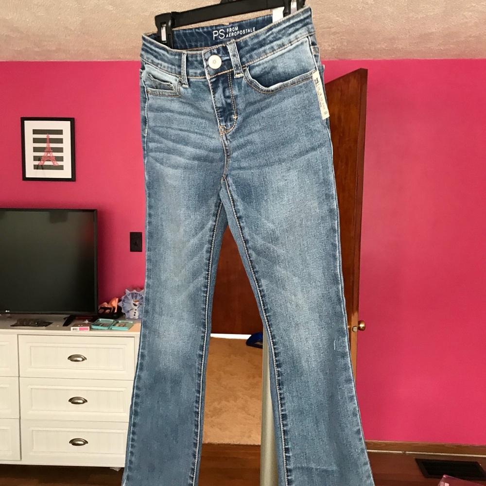 Girls Aeropostale boot cut jeans